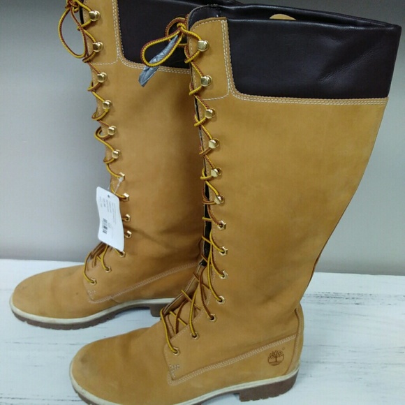women knee high timberland boots